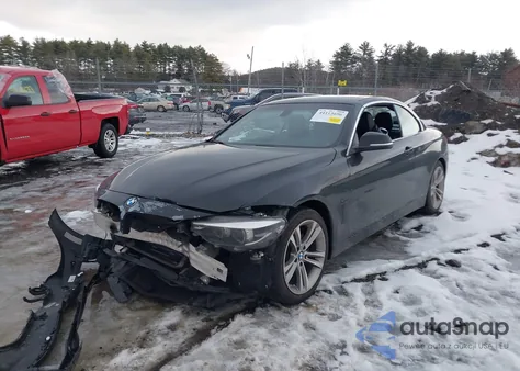 2018 BMW 430I z USA, uszkodzony, nr VIN WBA4Z1C5XJEC60804